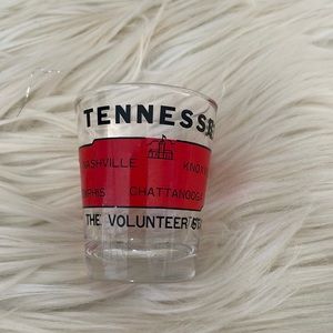 Tennessee shot glass bar alcohol glass collection shooter cocktail beer